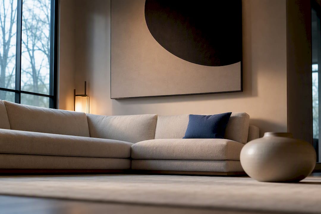 60–75% Sofa Rule for Homeowners & Renters: Clean Canvas Art That Calms - Luxury Art Canvas