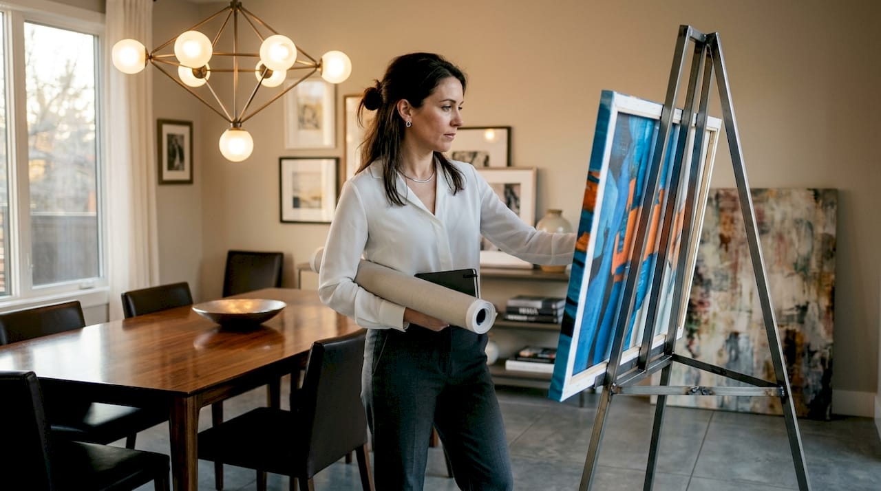 Choosing Canvas Art for High-End Rooms: Expert Guide - Luxury Art Canvas