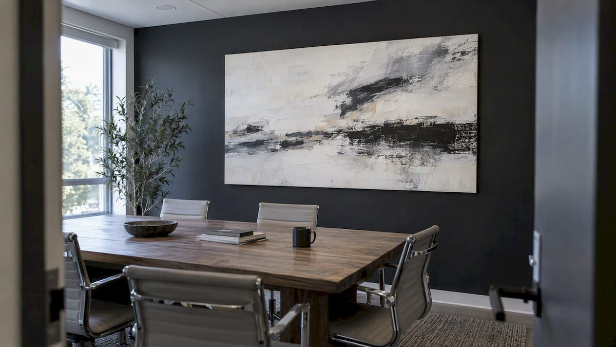 Conference Room Wall Art: How to Choose for Real Meetings - Luxury Art Canvas