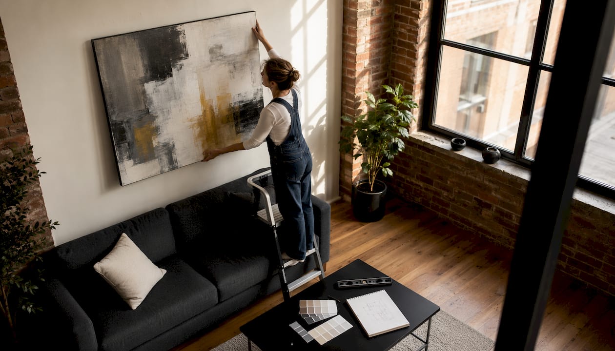 Wall Art Arrangement Ideas by Room: The Pro Hang Guide - Luxury Art Canvas