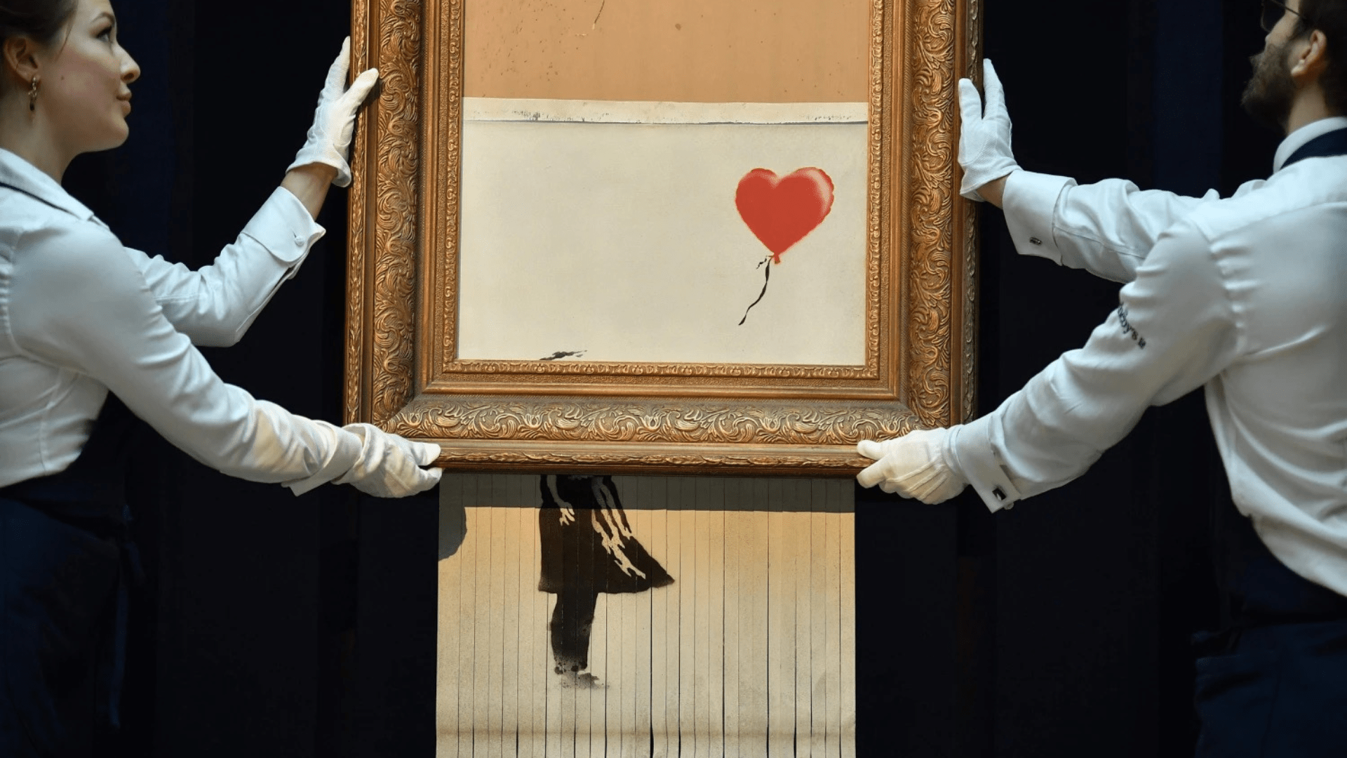 Why Did Banksy Shred His Painting ? - Luxury Art Canvas
