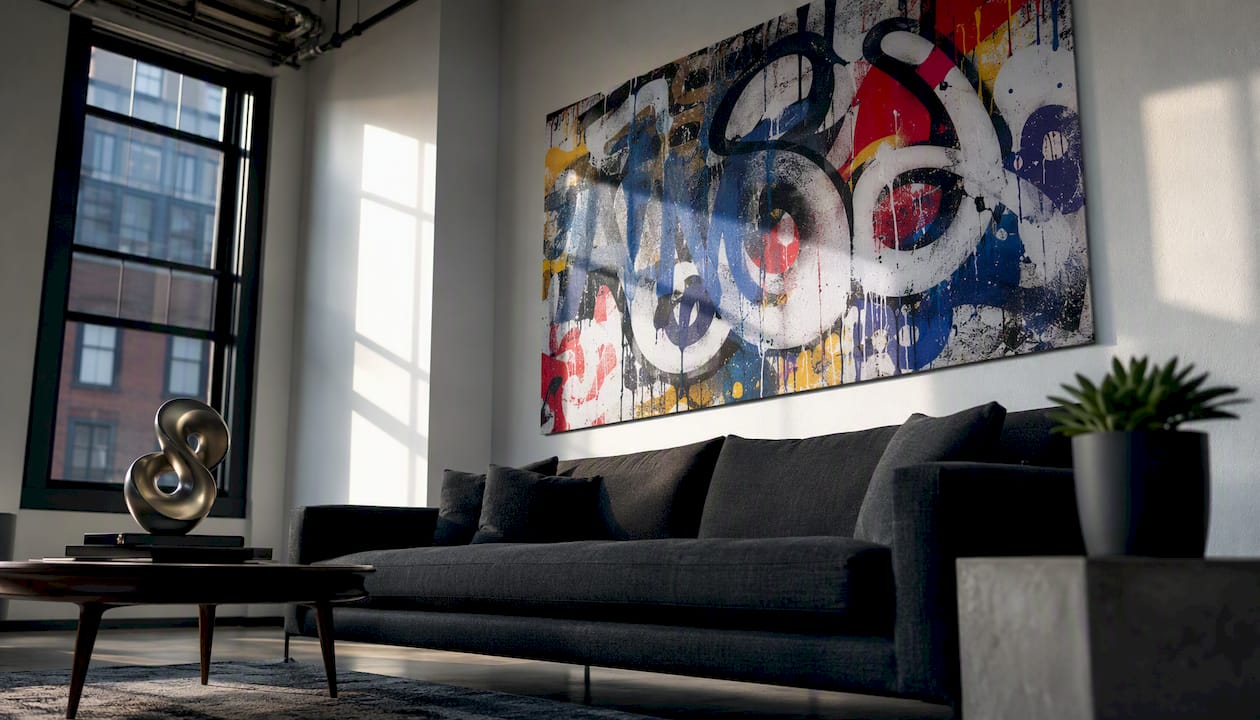 Why Street Aesthetic Shapes Contemporary Room Design - Luxury Art Canvas