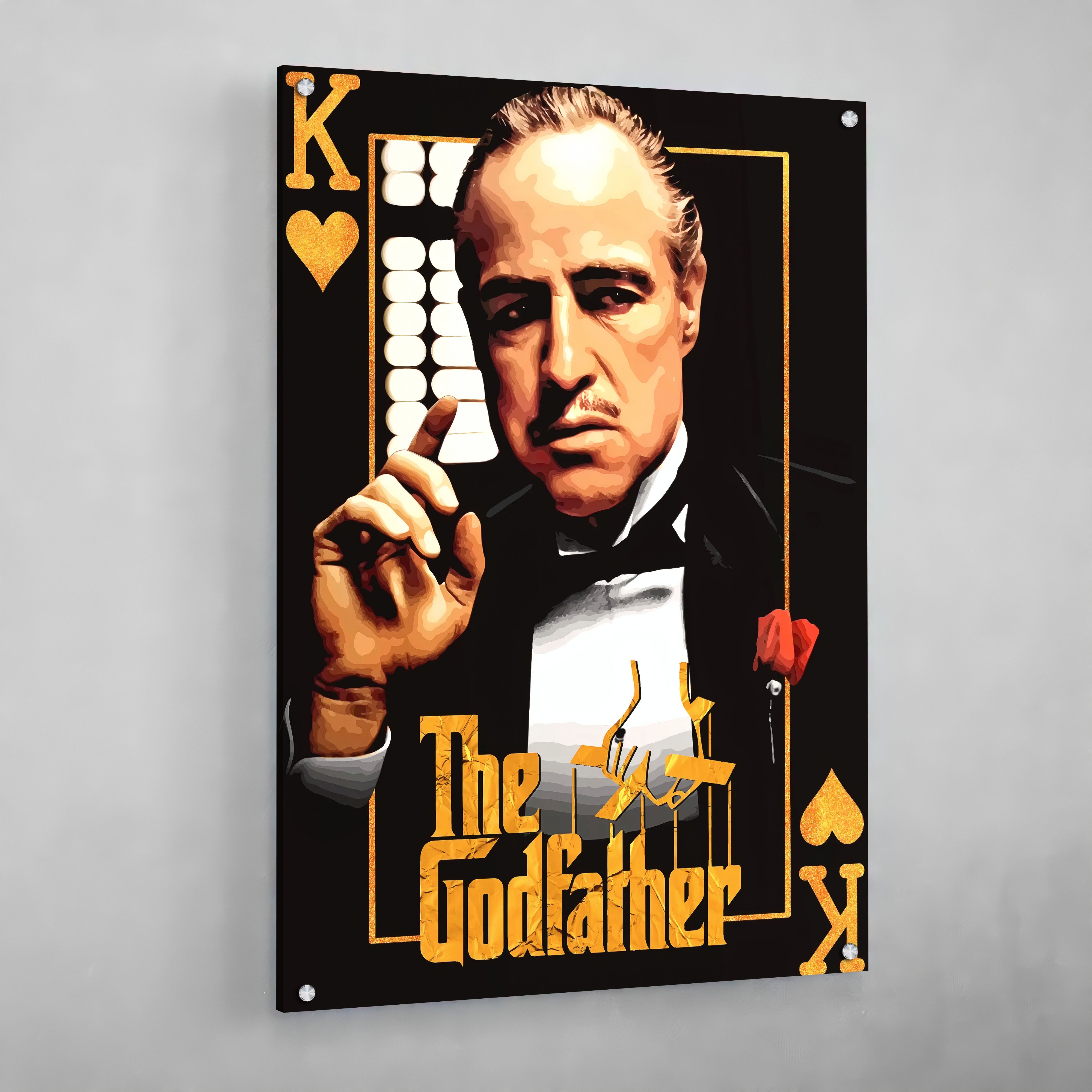King of Hearts Godfather Wall Art