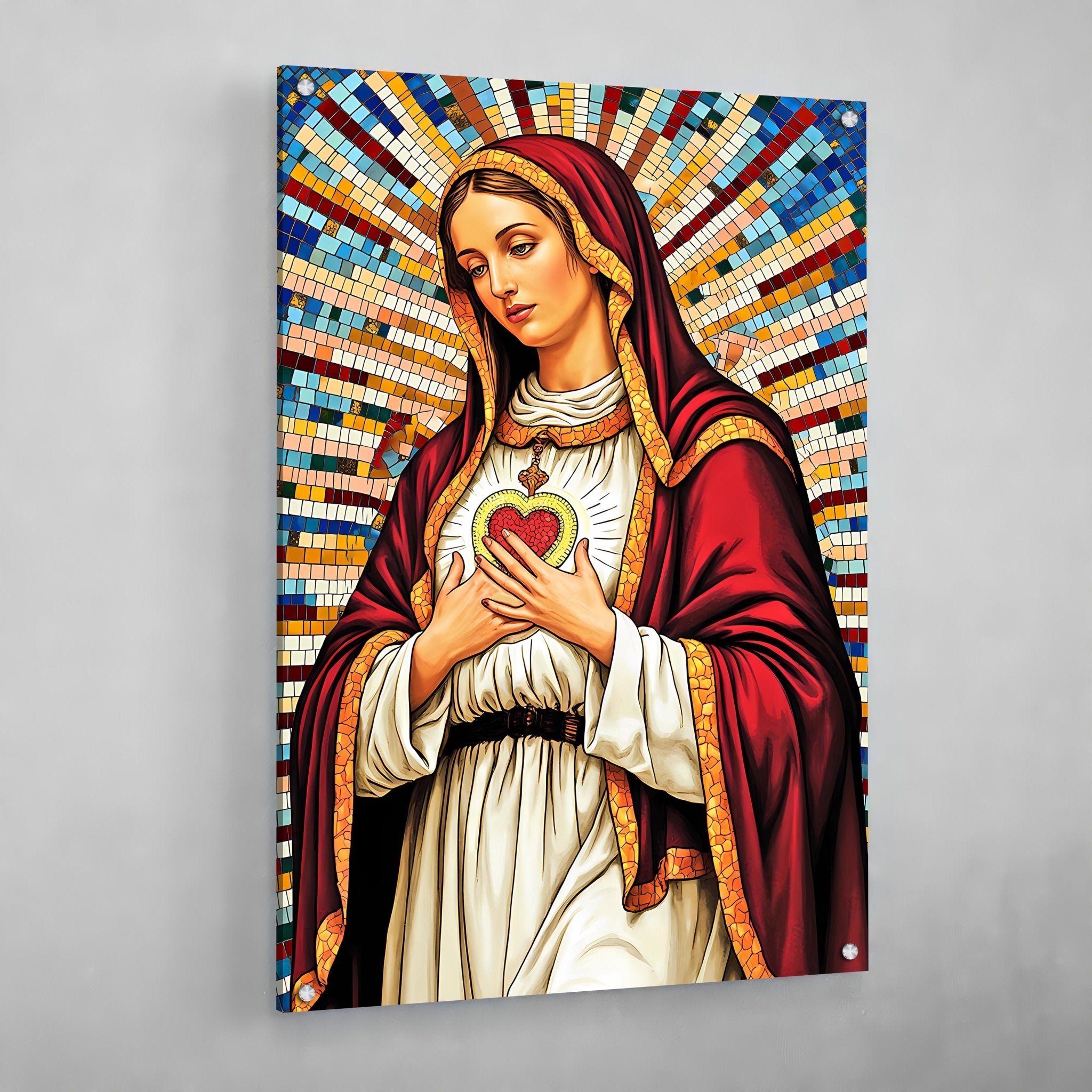 Abstract Christian Wall Art - Luxury Art Canvas