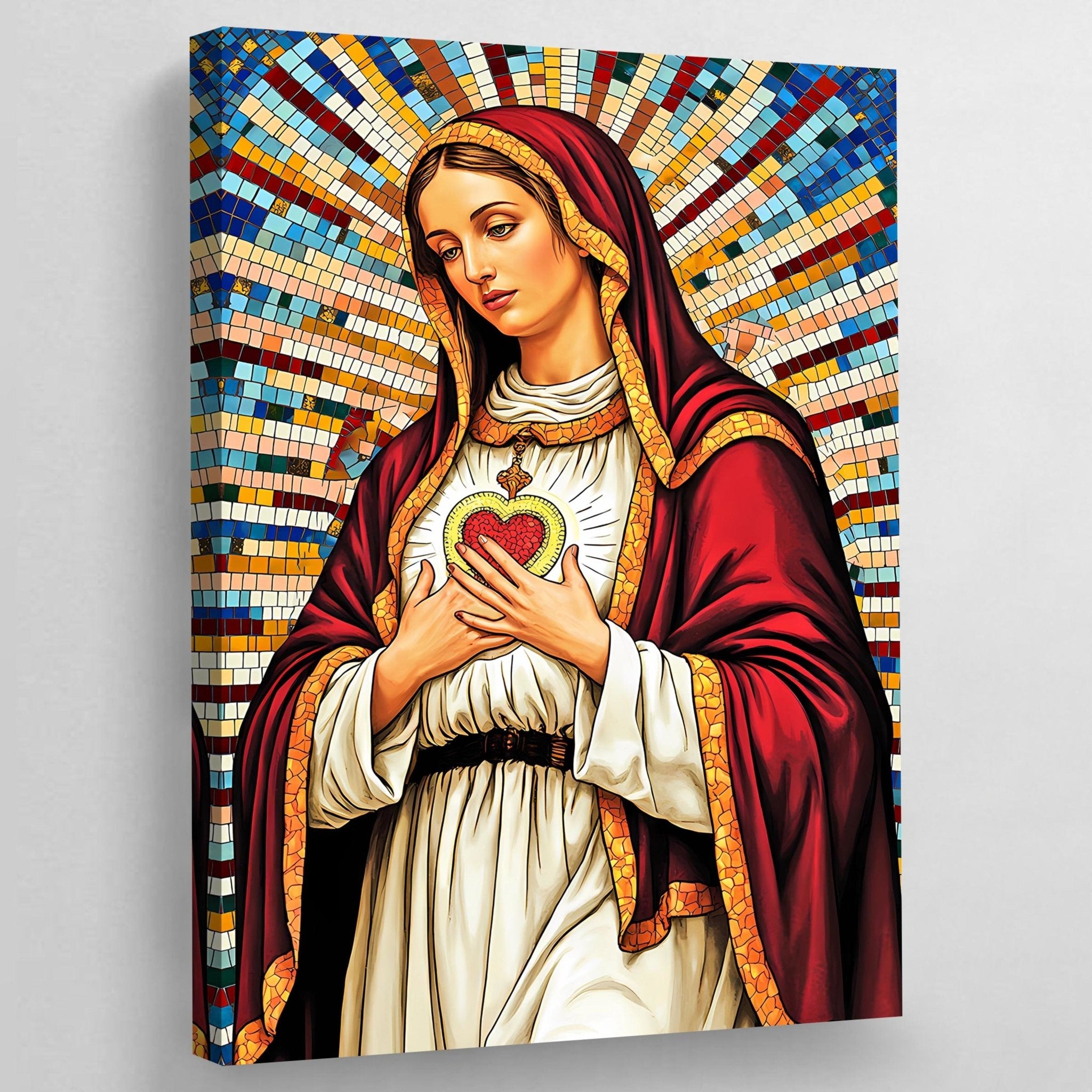 Abstract Christian Wall Art - Luxury Art Canvas