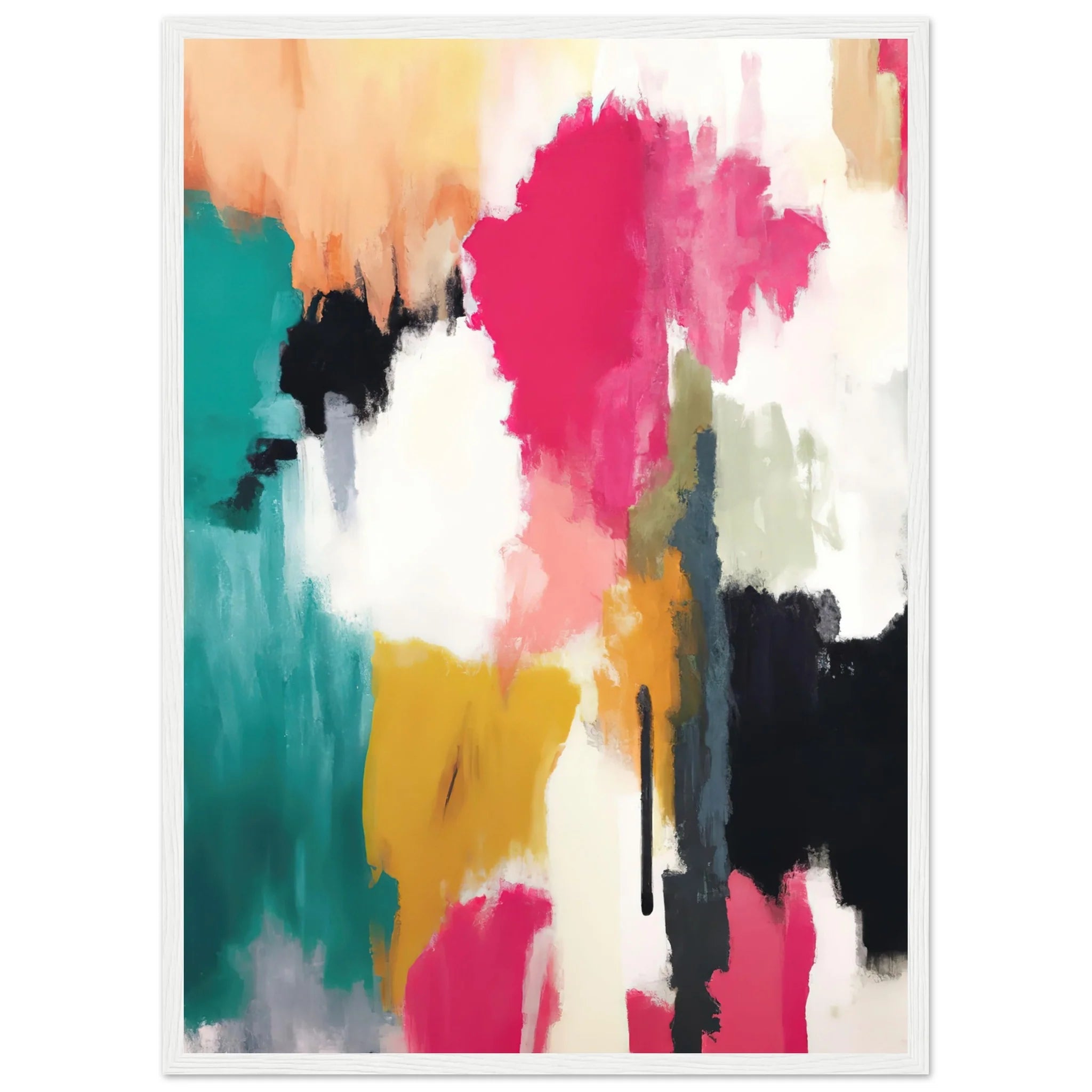 Abstract Colorful Wall Art - Luxury Art Canvas