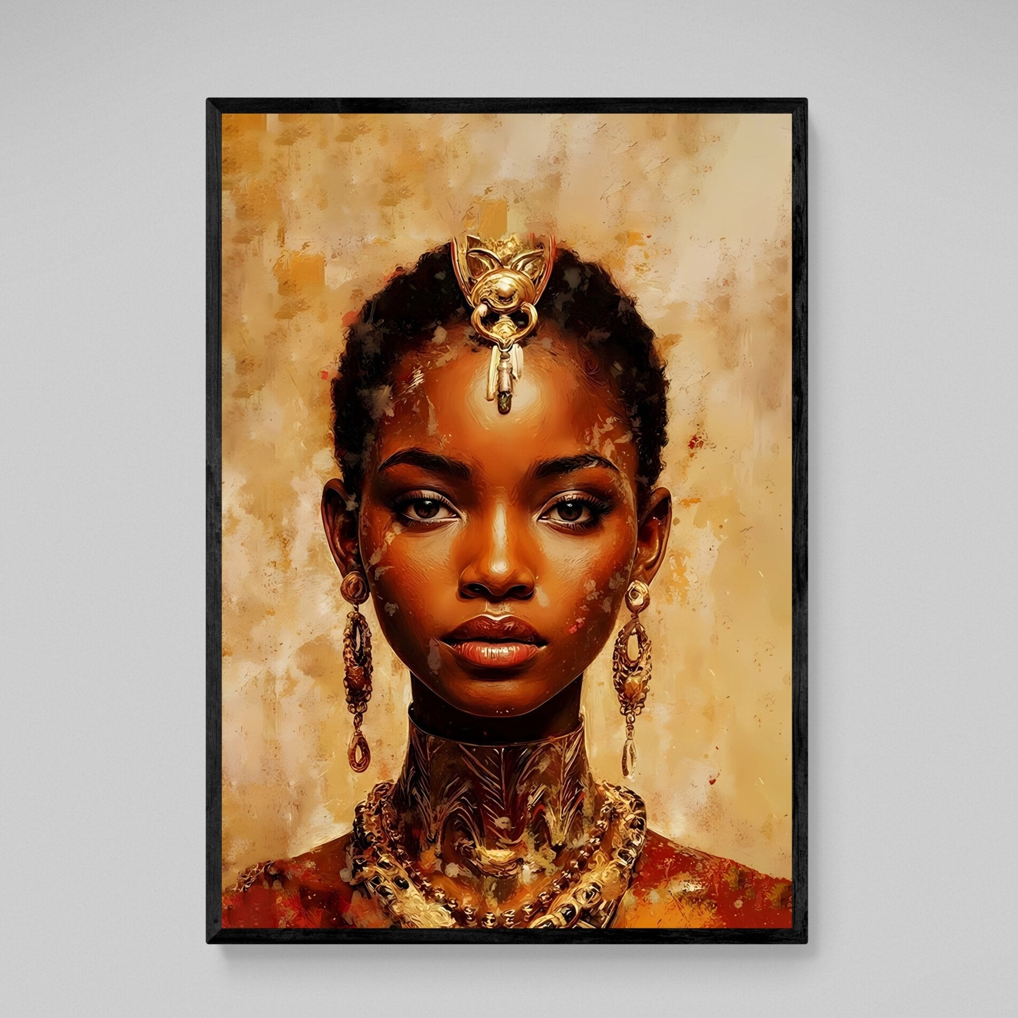 African Abstract Canvas - Luxury Art Canvas