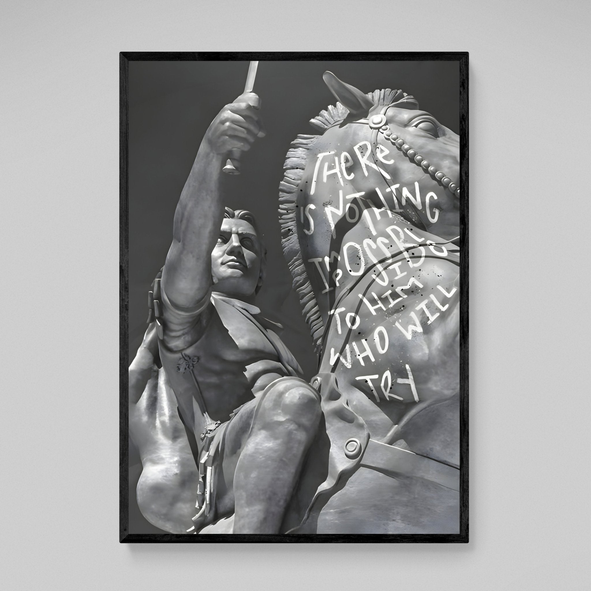 Alexander The Great Motivational Wall Art - Luxury Art Canvas