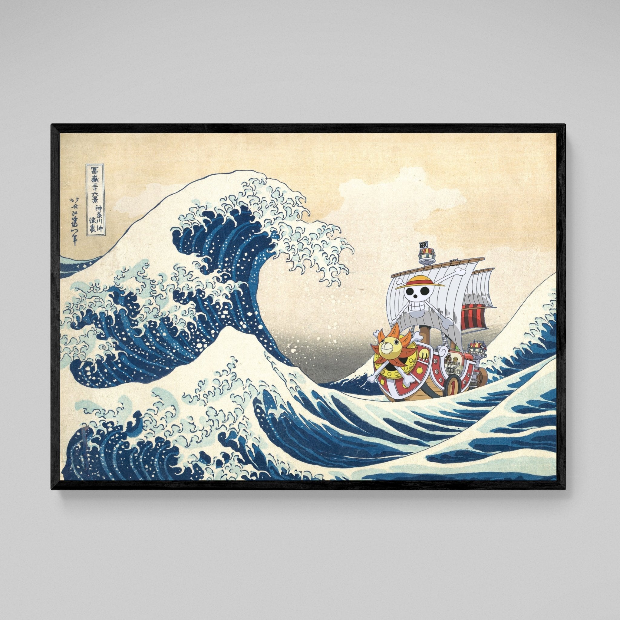 Anime Pirate Boat Wall Art - Luxury Art Canvas