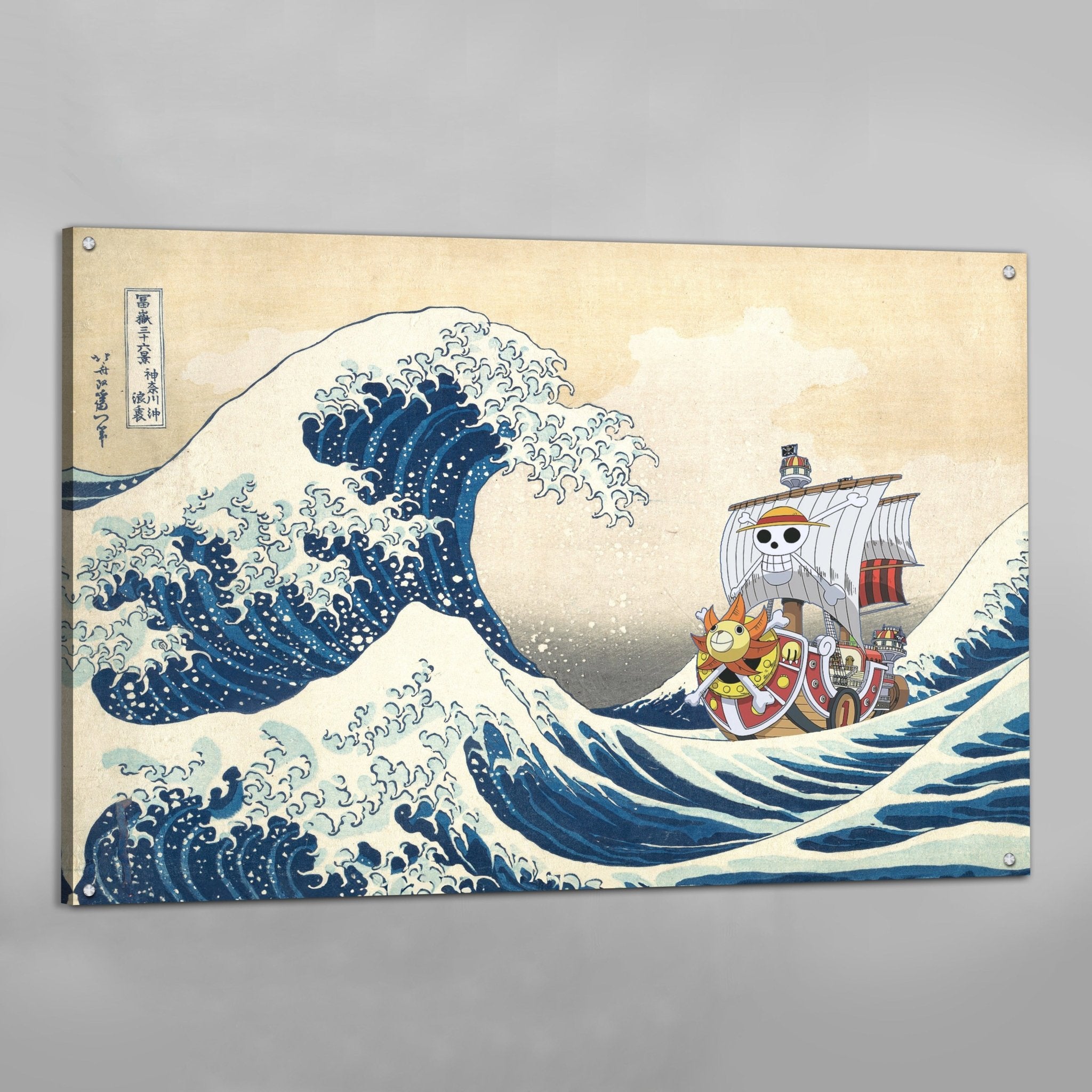 Anime Pirate Boat Wall Art - Luxury Art Canvas
