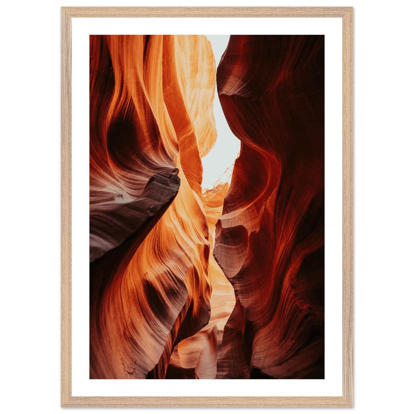 Antelope Canyon Photography Wall Art - Luxury Art Canvas