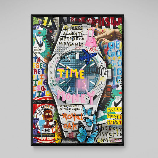 Audemars Piguet Graffiti Wall Art - Luxury Art Canvas