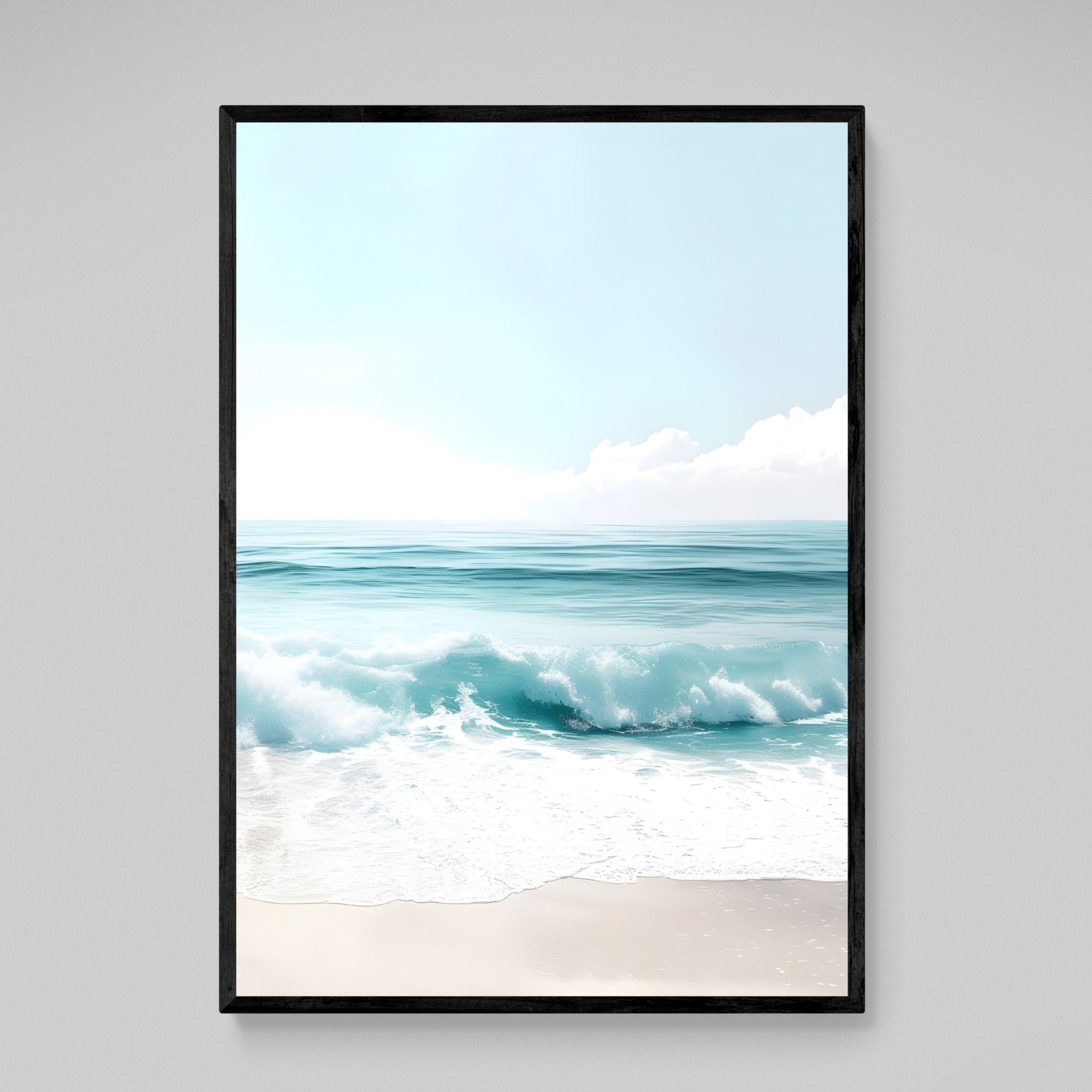 Beach Scene Wall Art - Luxury Art Canvas