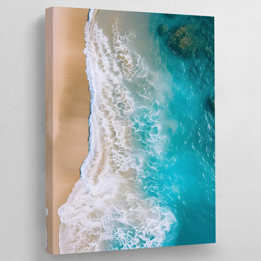 Beach Wall Art - Luxury Art Canvas