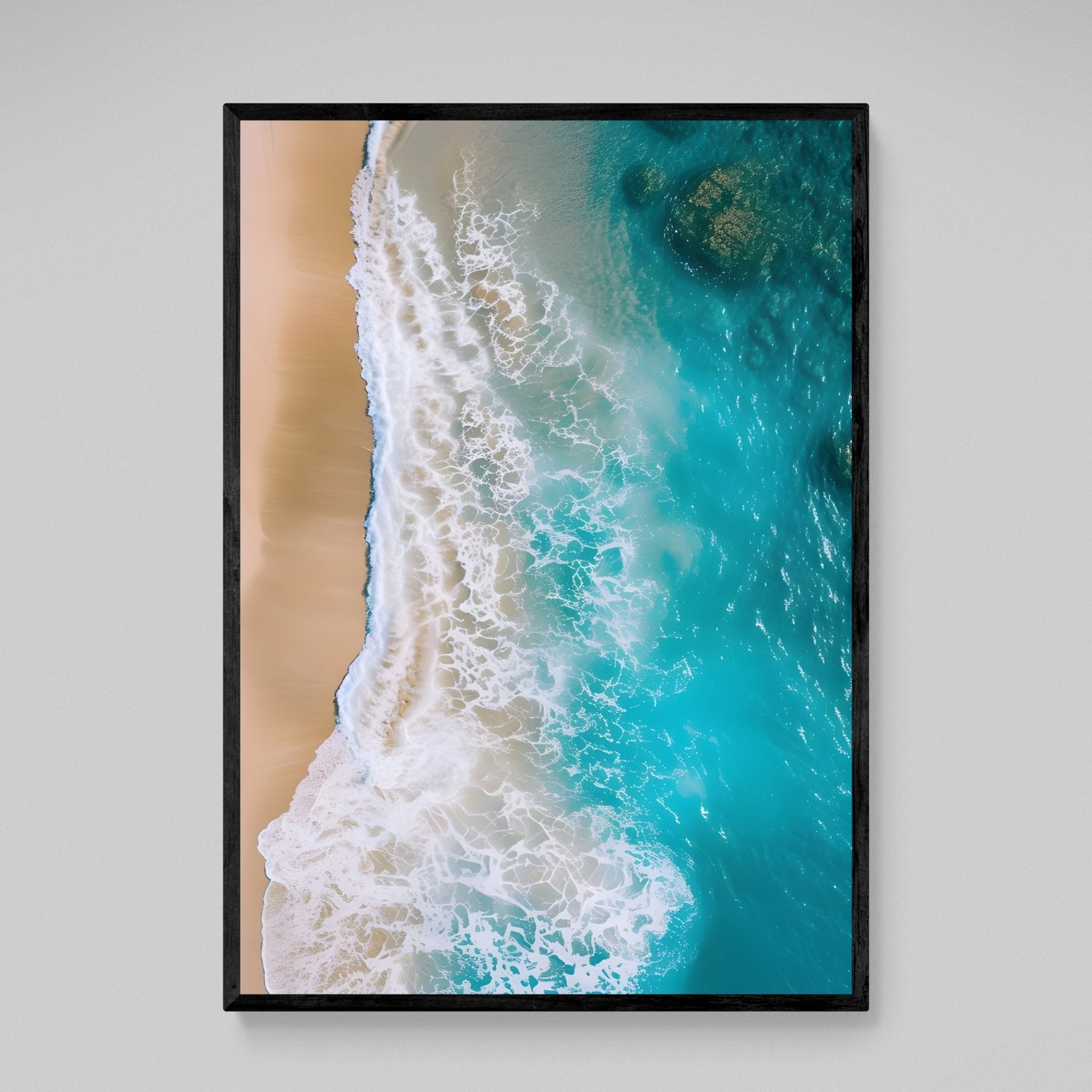Beach Wall Art - Luxury Art Canvas