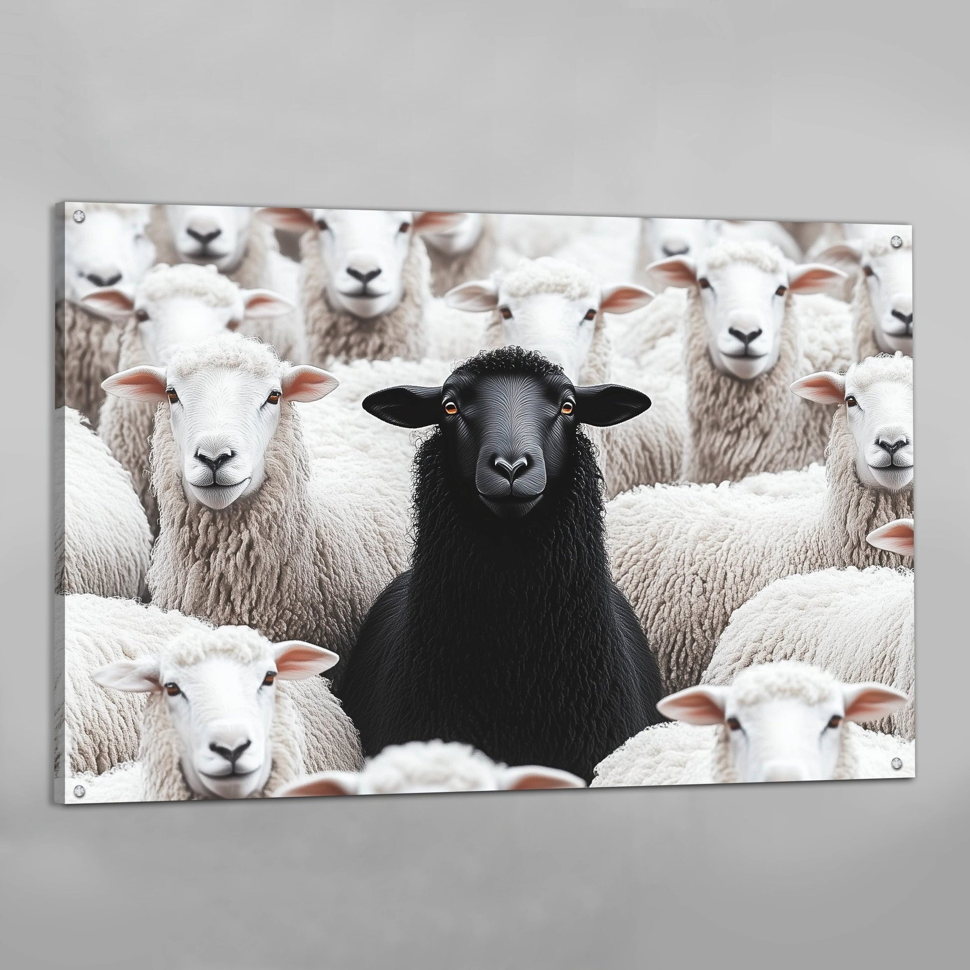 Black Sheep Wall Art - Luxury Art Canvas