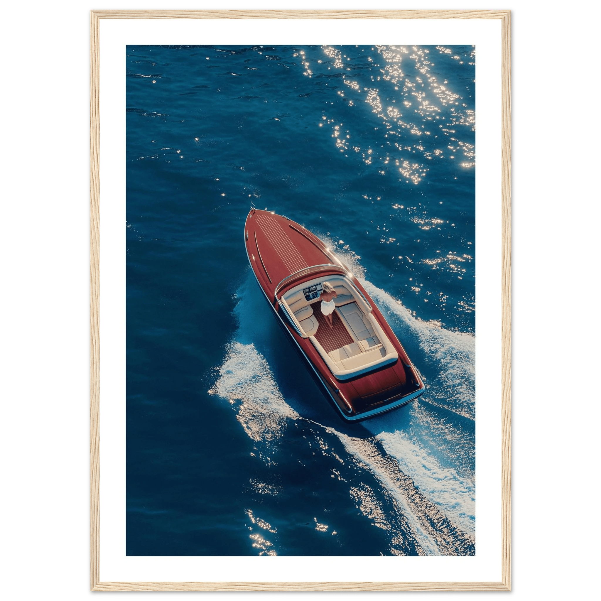 Boat Photography Wall Art - Luxury Art Canvas
