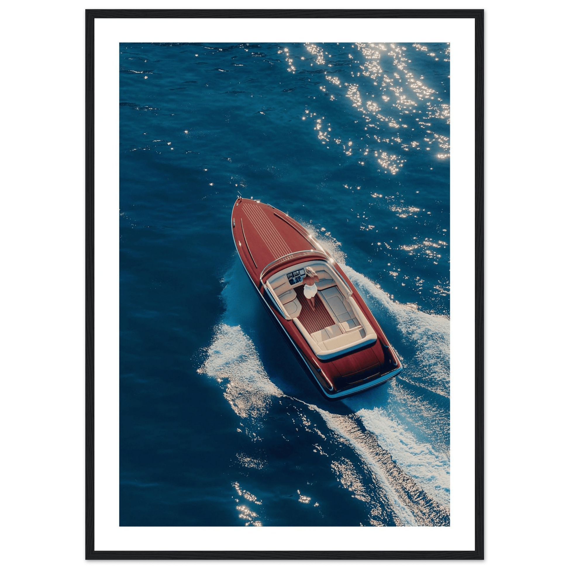 Boat Photography Wall Art - Luxury Art Canvas