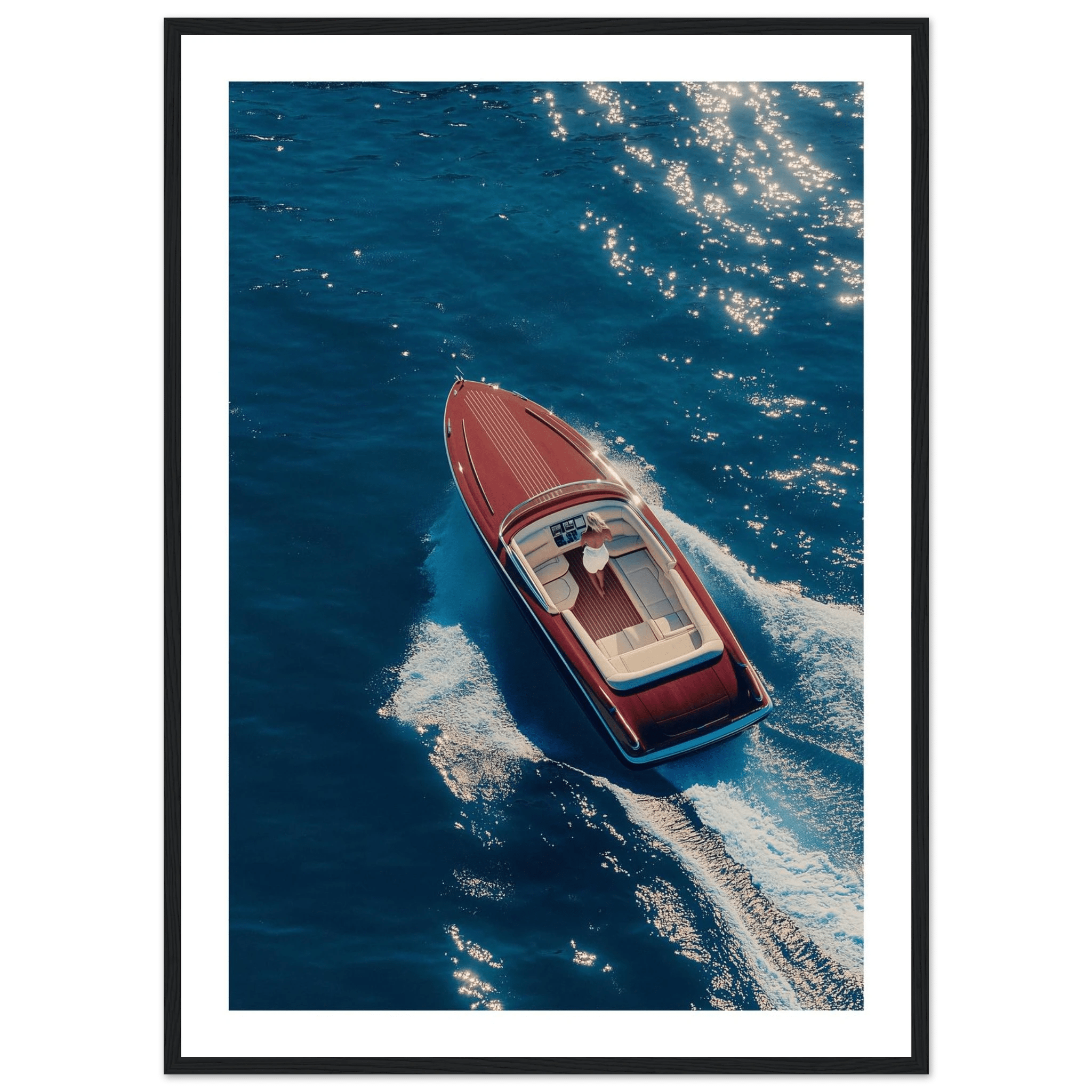 Boat Photography Wall Art - Luxury Art Canvas