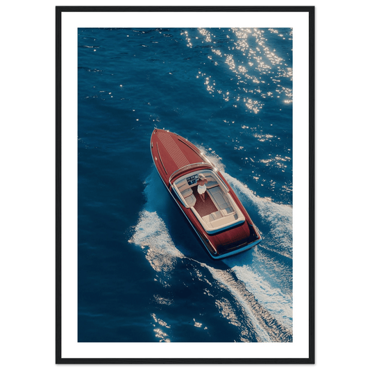 Boat Photography Wall Art - Luxury Art Canvas