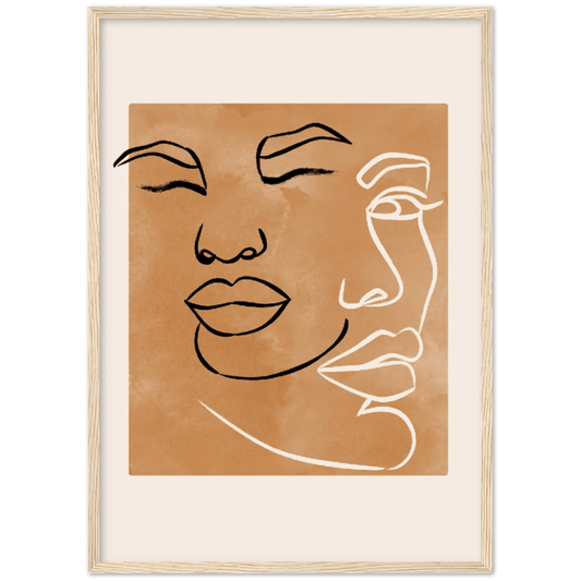 Boho Wall Art Framed - Luxury Art Canvas