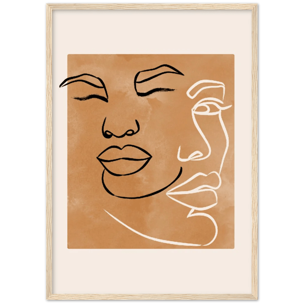 Boho Wall Art Framed - Luxury Art Canvas