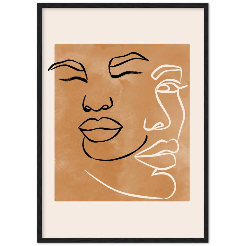 Boho Wall Art Framed - Luxury Art Canvas