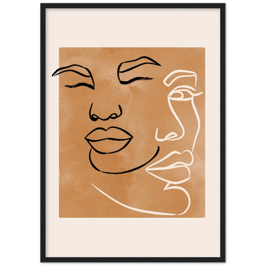 Boho Wall Art Framed - Luxury Art Canvas