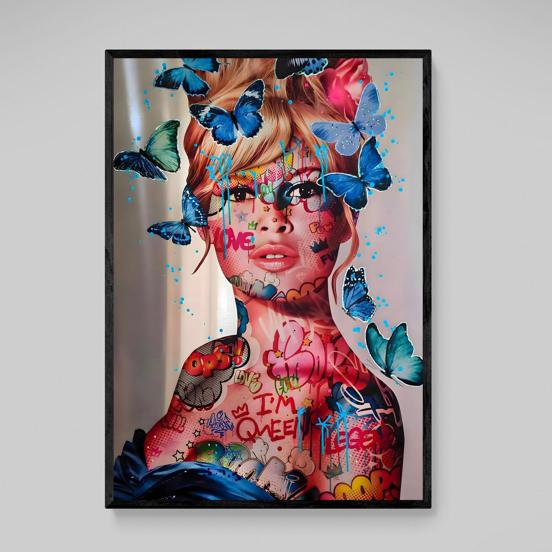Brigitte Bardot Pop Art Canvas - Luxury Art Canvas