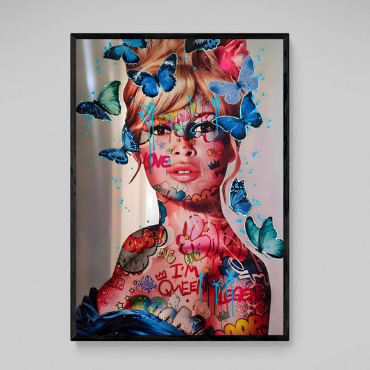 Brigitte Bardot Pop Art Canvas - Luxury Art Canvas