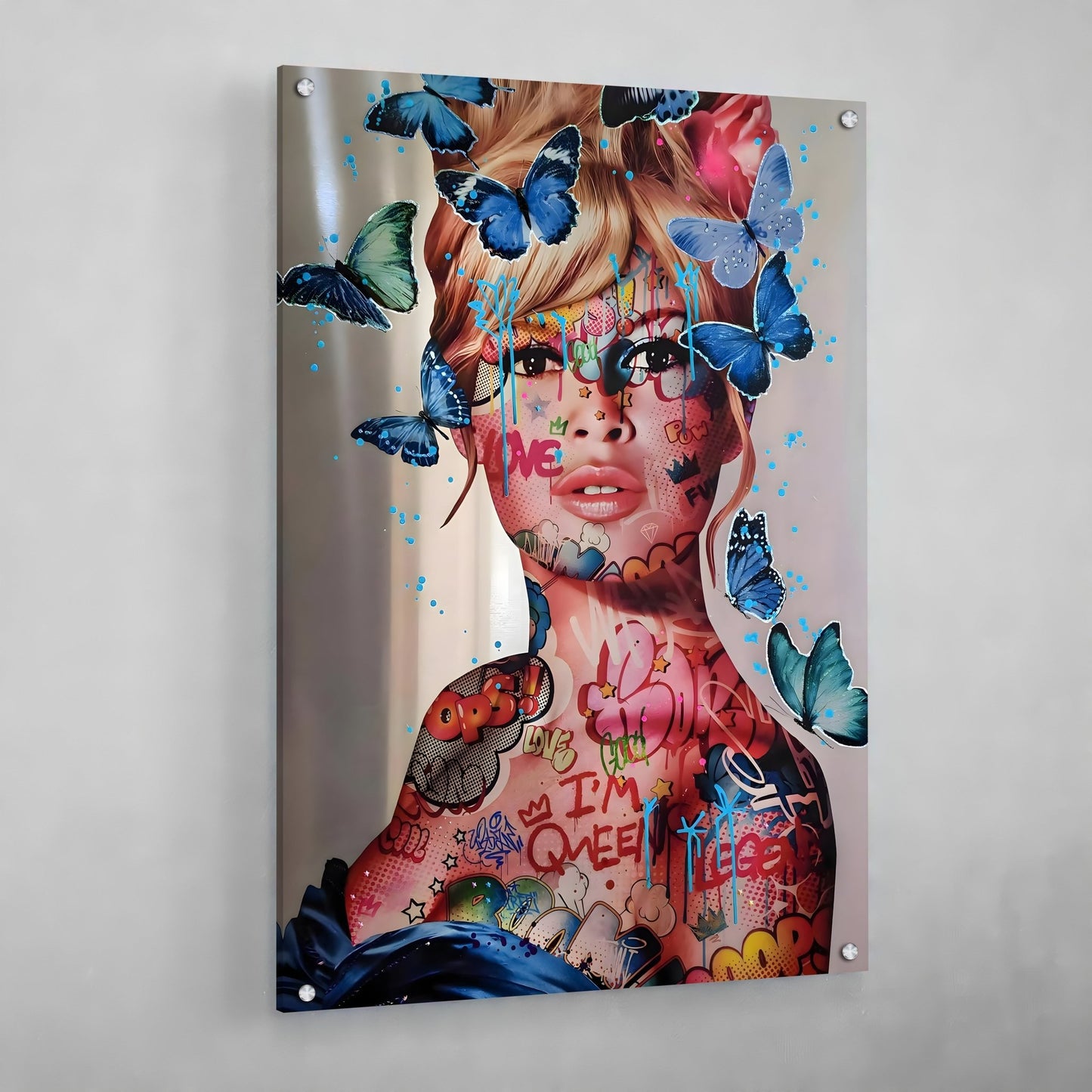 Brigitte Bardot Pop Art Canvas - Luxury Art Canvas