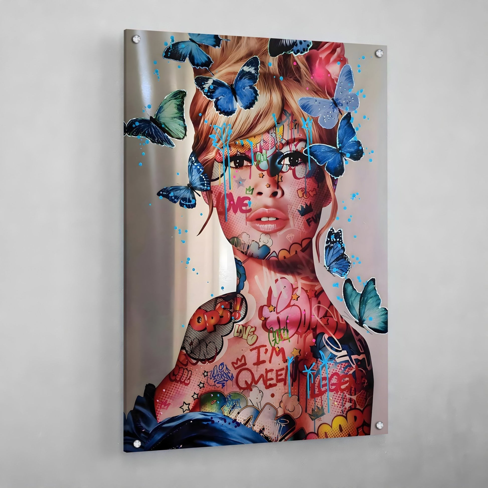 Brigitte Bardot Pop Art Canvas - Luxury Art Canvas