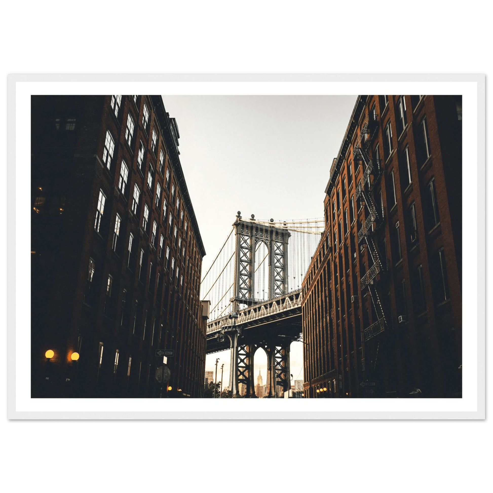 Brooklyn Bridge Photography Wall Art - Luxury Art Canvas
