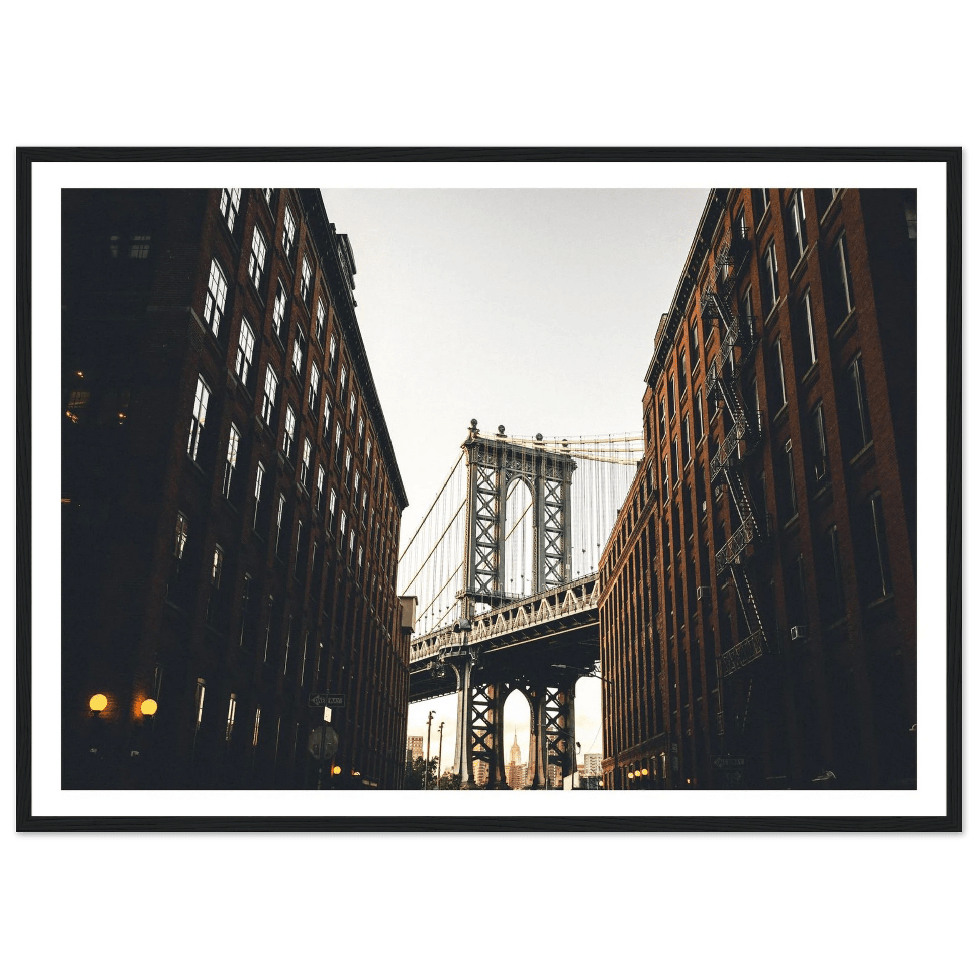 Brooklyn Bridge Photography Wall Art - Luxury Art Canvas