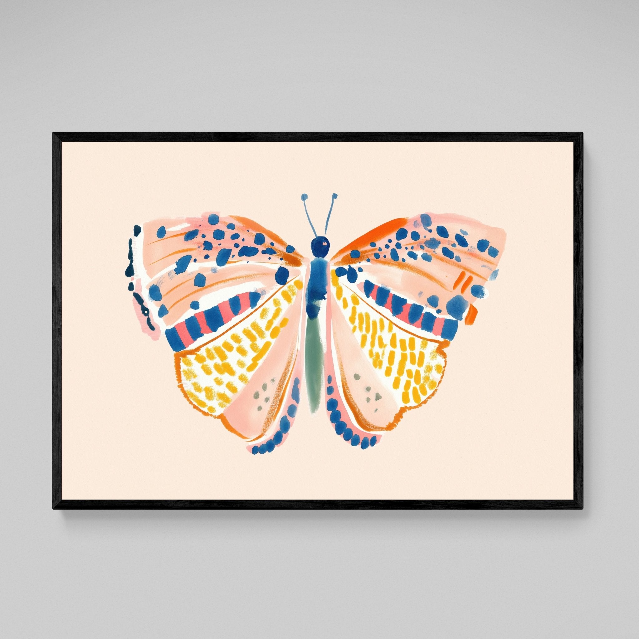 Butterfly Wall Art Decor - Luxury Art Canvas