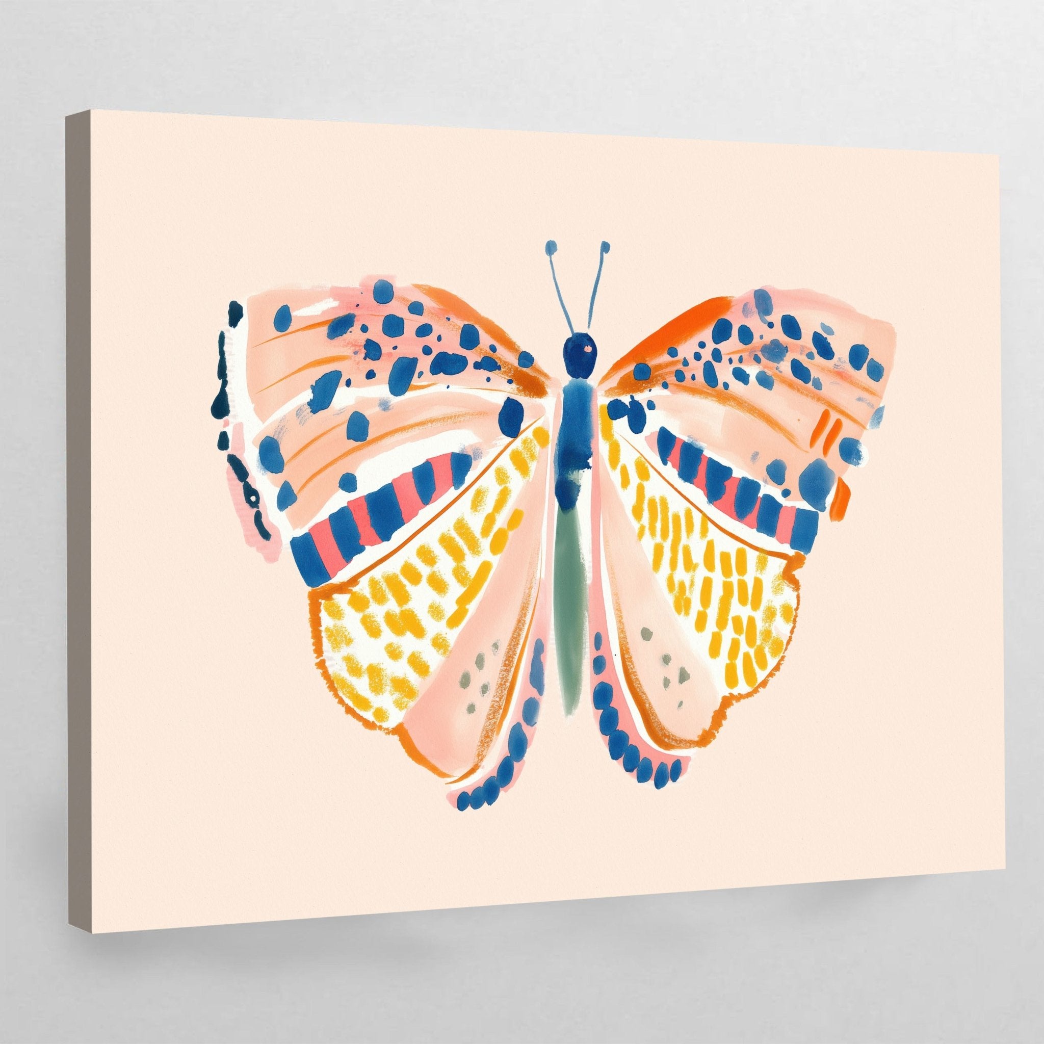 Butterfly Wall Art Decor - Luxury Art Canvas