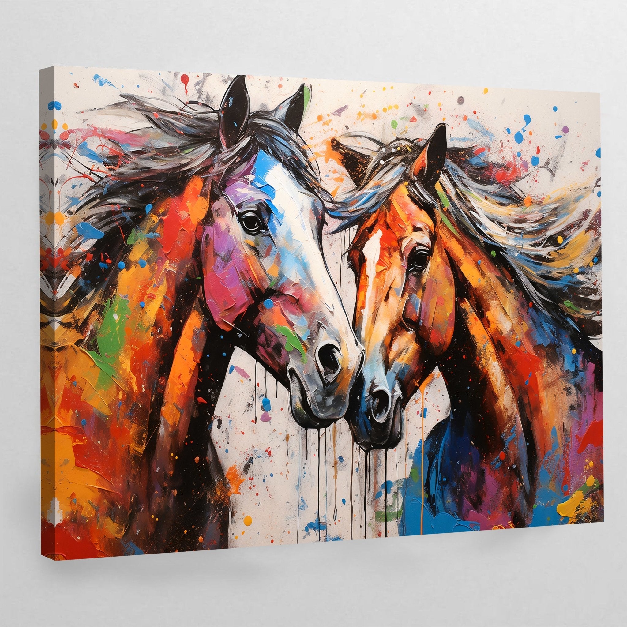 Canvas Wall Art Horses - Luxury Art Canvas