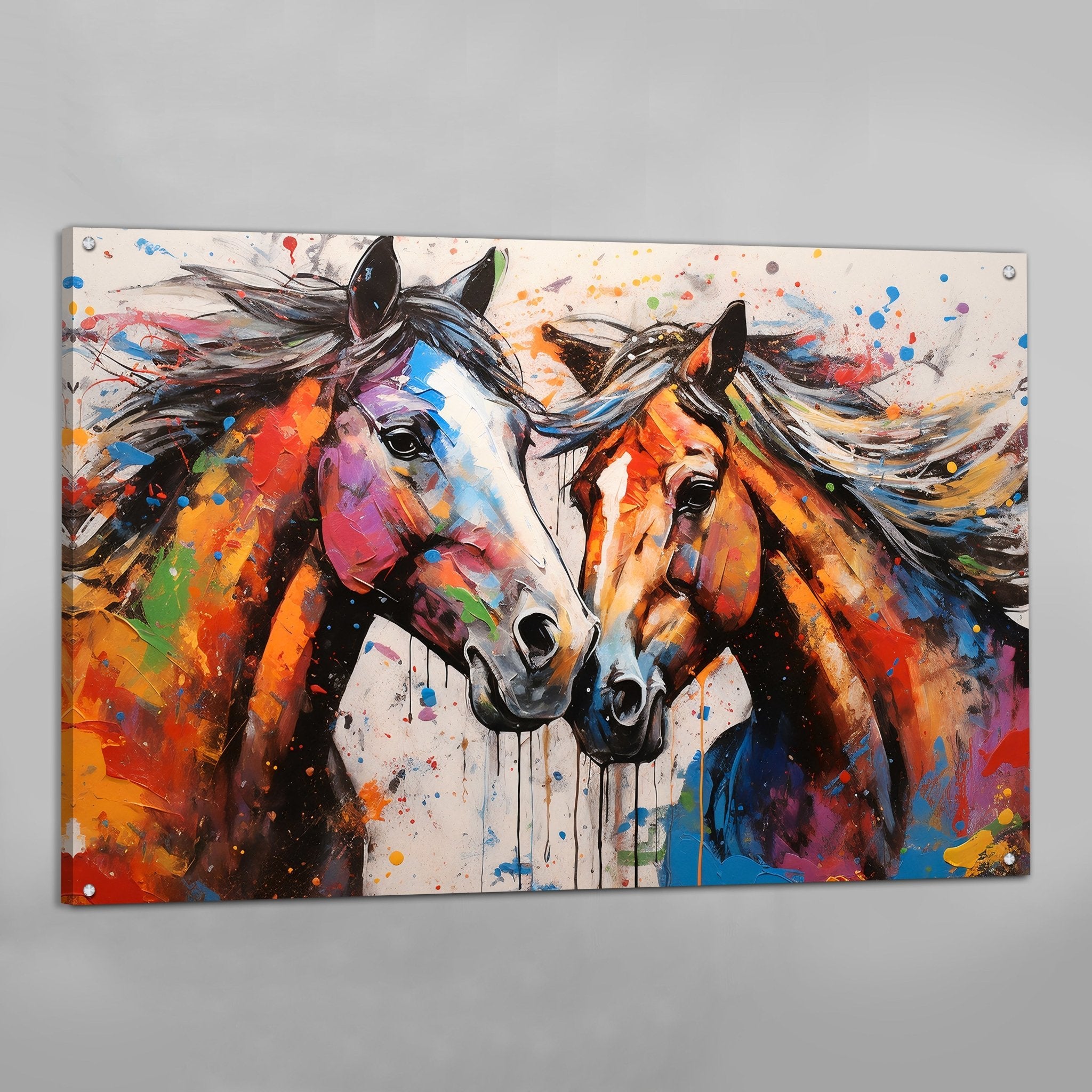 Canvas Wall Art Horses - Luxury Art Canvas