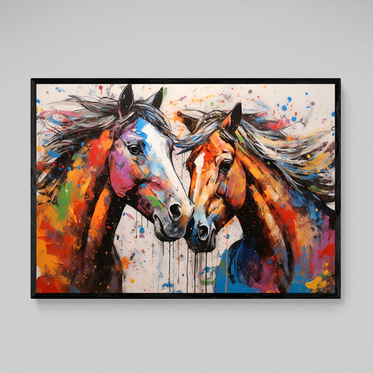 Canvas Wall Art Horses - Luxury Art Canvas