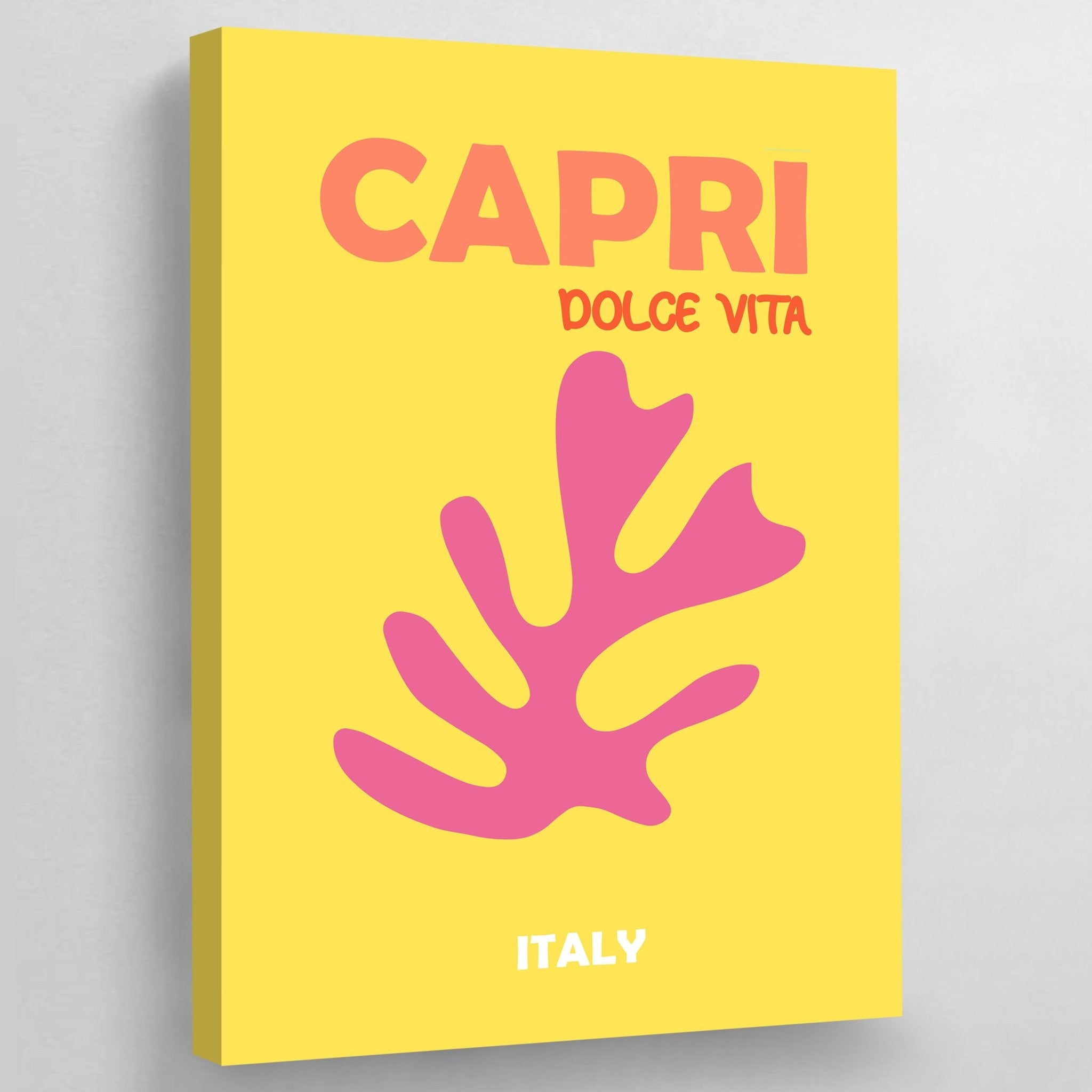 Capri Modern Wall Art - Luxury Art Canvas