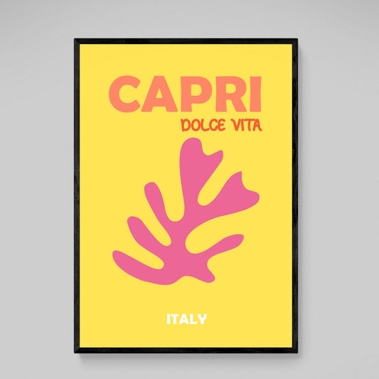 Capri Modern Wall Art - Luxury Art Canvas