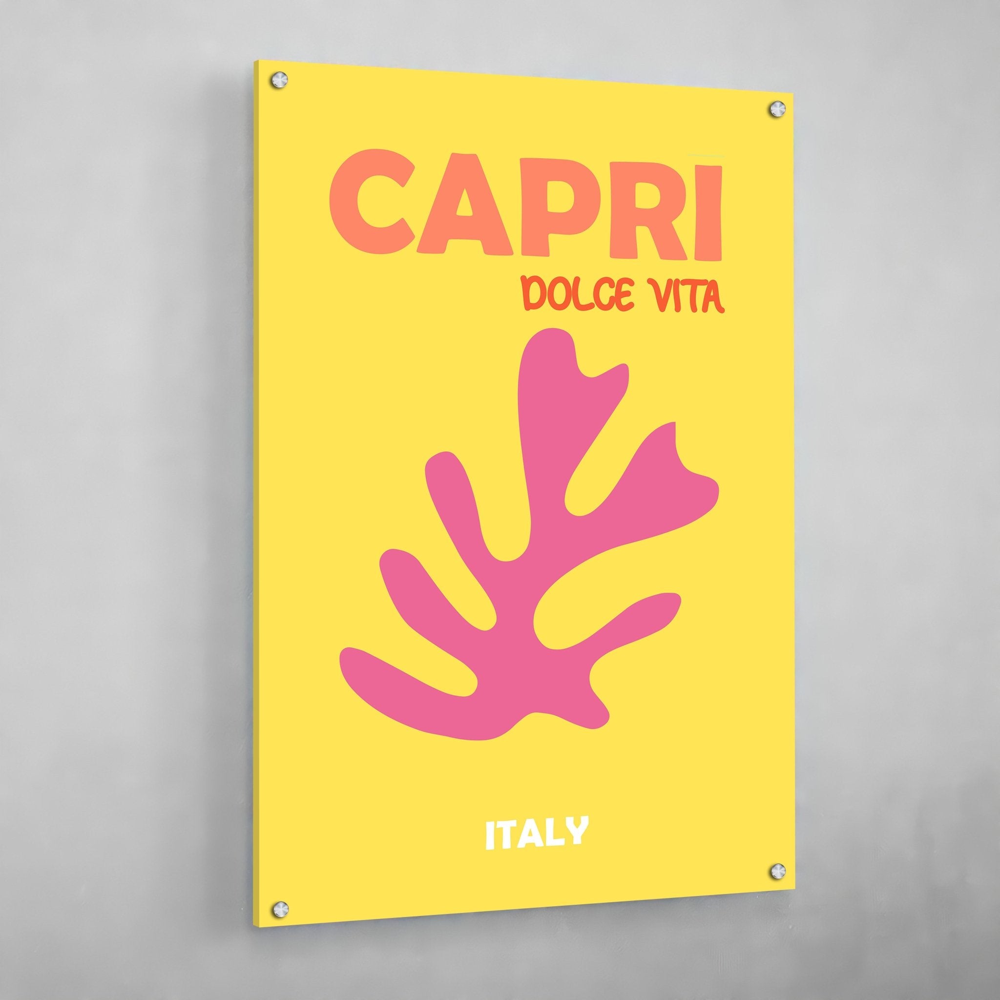 Capri Modern Wall Art - Luxury Art Canvas