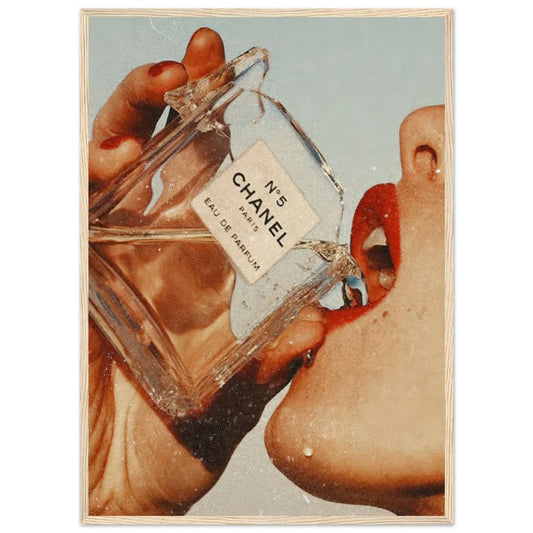 Chanel Advertising Wall Art - Luxury Art Canvas