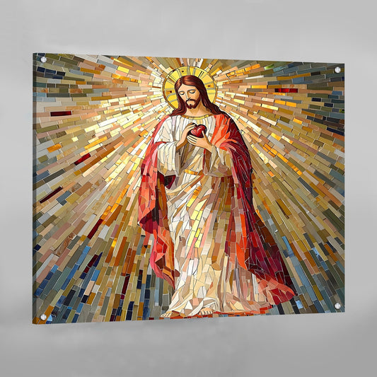 Christian Modern Wall Art - Luxury Art Canvas