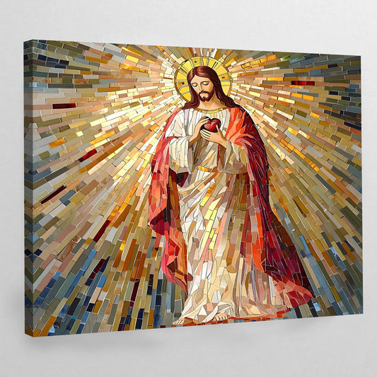 Christian Modern Wall Art - Luxury Art Canvas