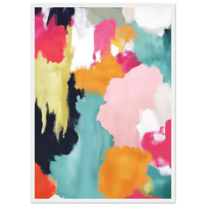 Colorful Abstract Canvas Wall Art - Luxury Art Canvas