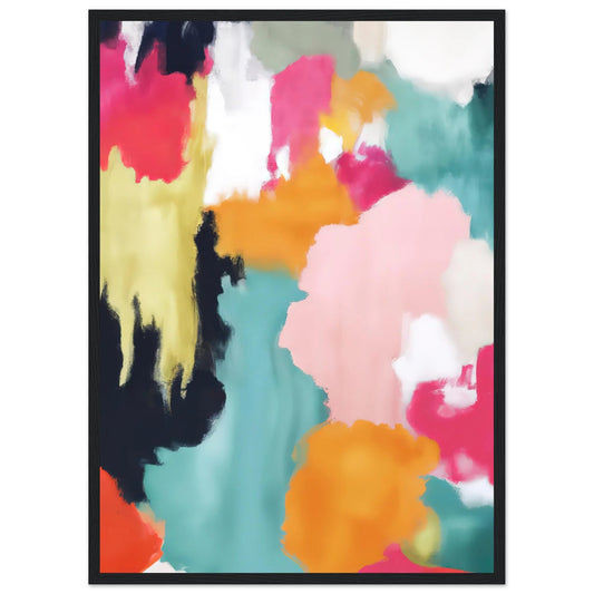 Colorful Abstract Canvas Wall Art - Luxury Art Canvas