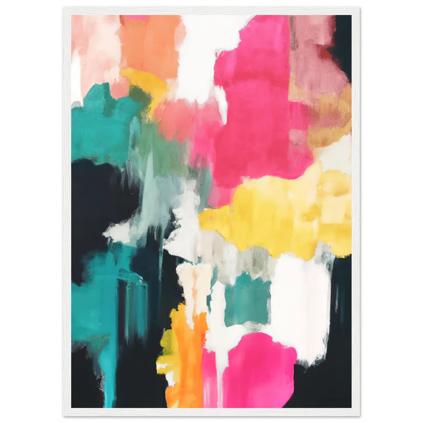 Colorful Abstract Wall Art - Luxury Art Canvas