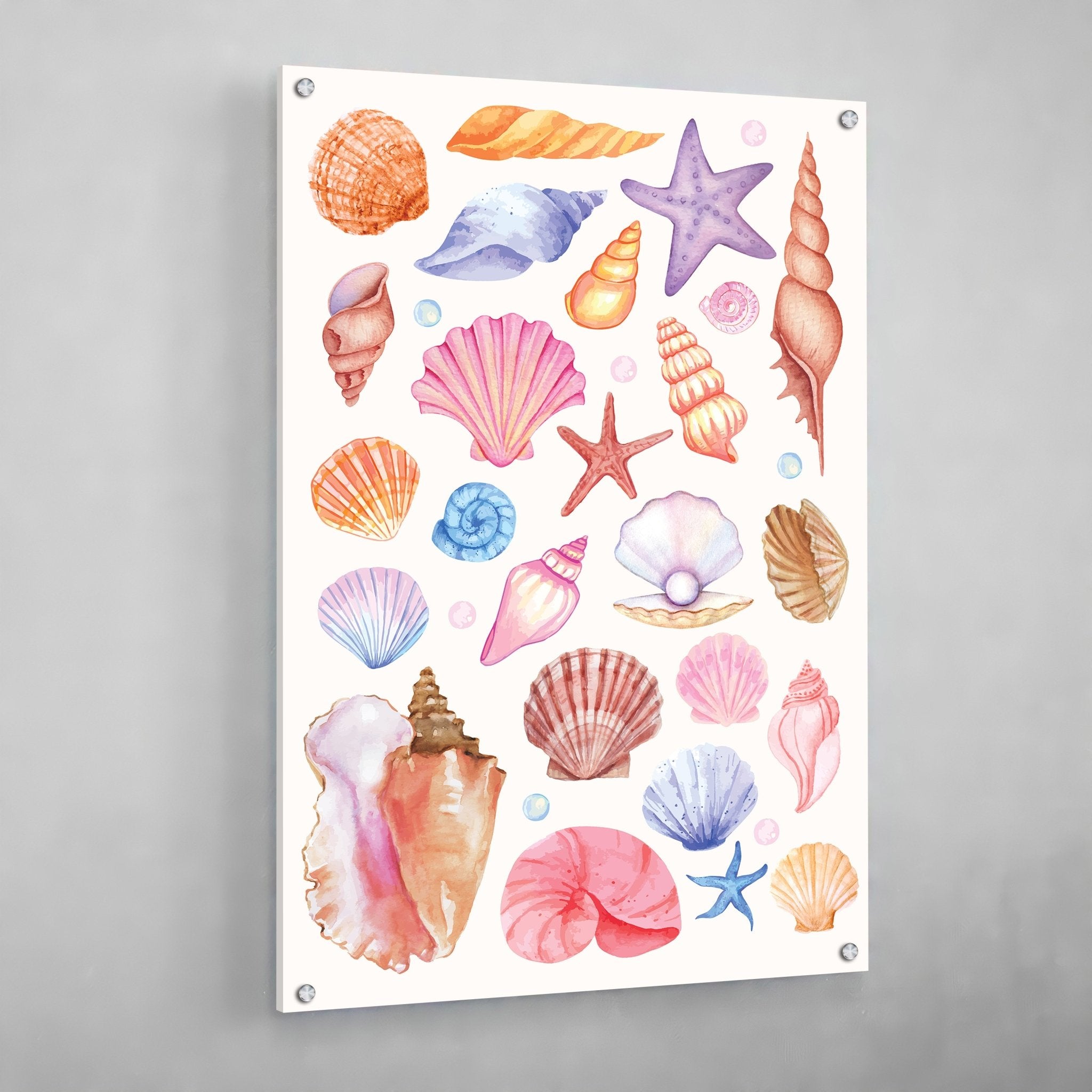 Colorful Coastal Wall Art - Luxury Art Canvas