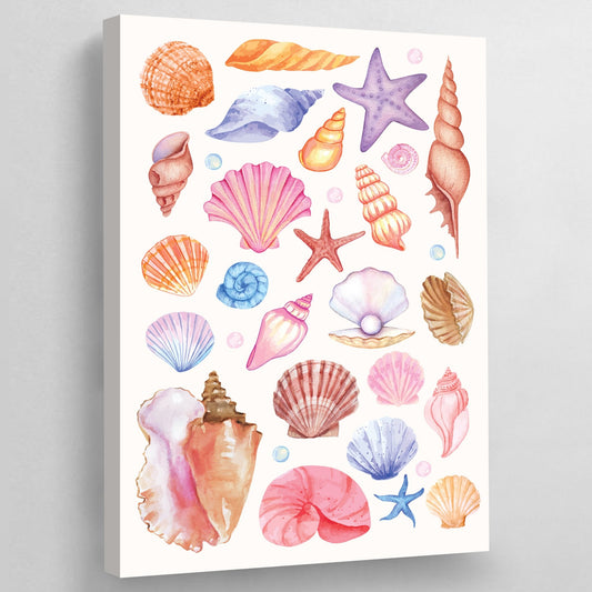 Colorful Coastal Wall Art - Luxury Art Canvas